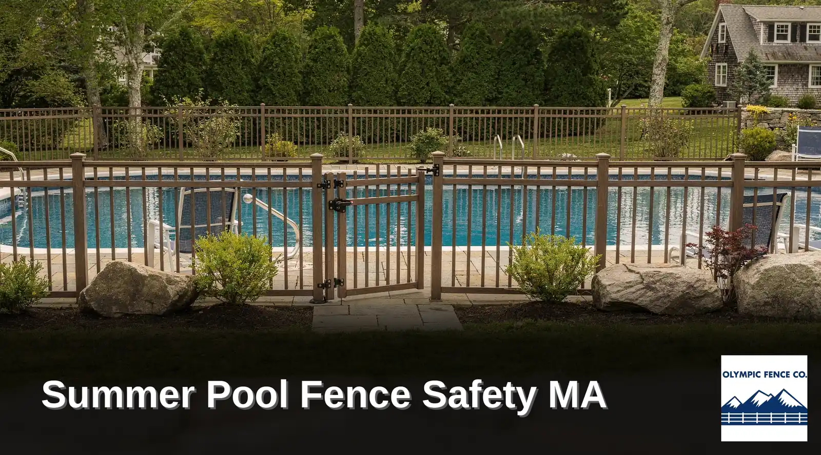 Massachusetts pool fences must comply with state building code provisions under 780 CMR.; State law